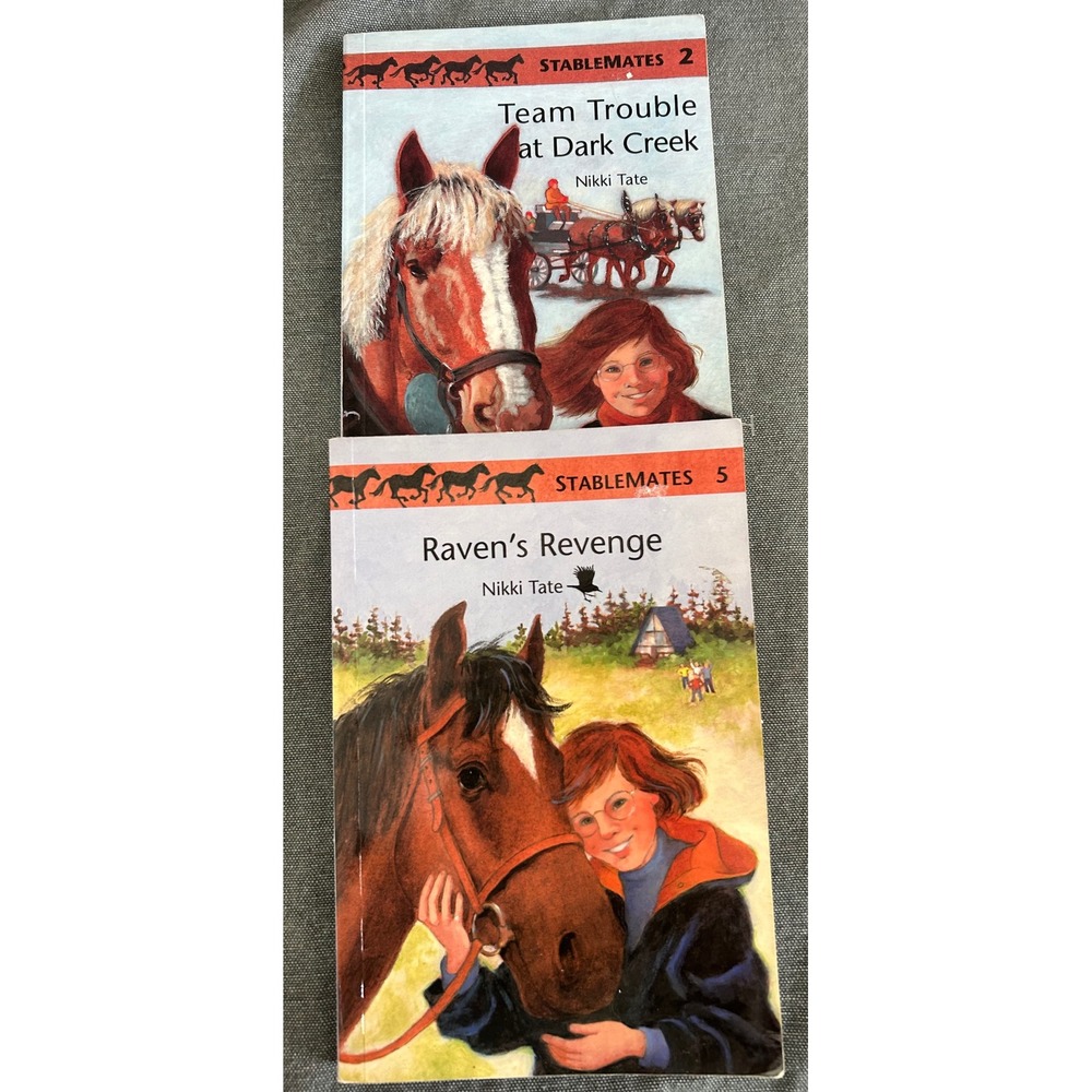 Stablemates Team Trouble Raven's Revenge Nikki‎ Tate Horse Books Kids Chapter